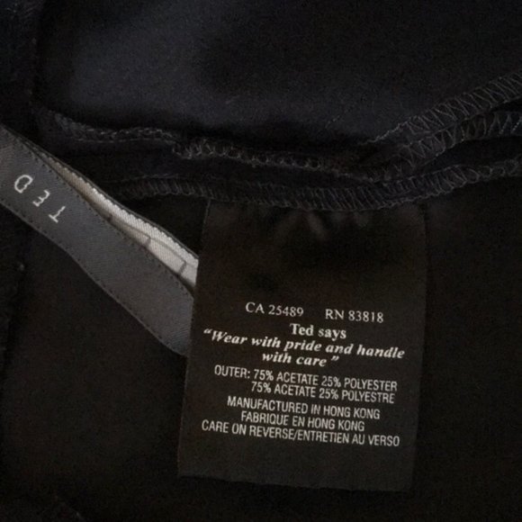 Ted Baker London black pencil skirt size 6 - Picture 8 of 8